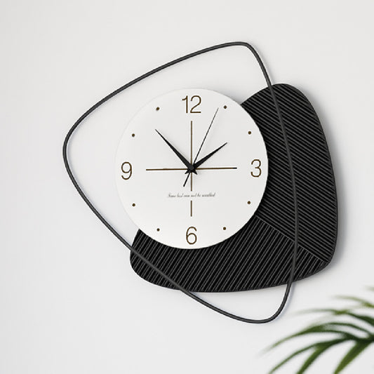 Minimalist Art Decor Wall Clock for Living Room - Elevè Decor